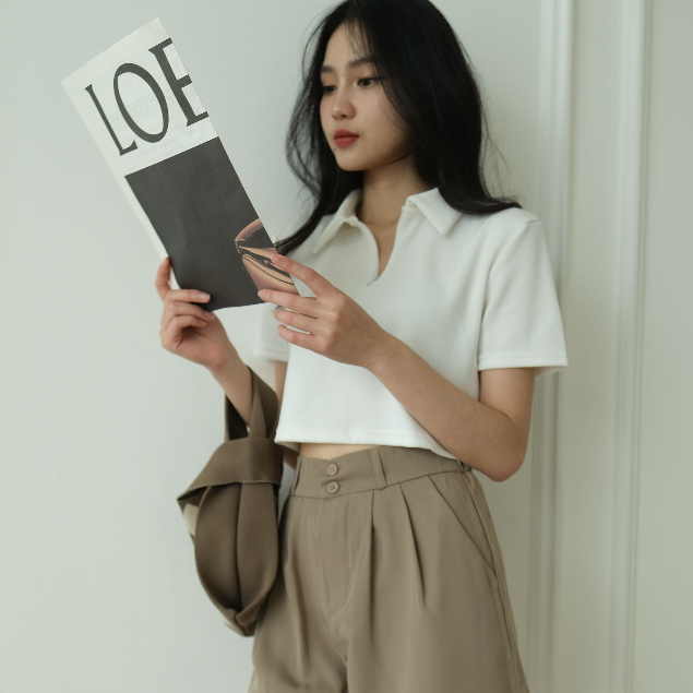 Ricco Shorts - Celana Pendek Wanita - Basic Pants - Short Casual Korean