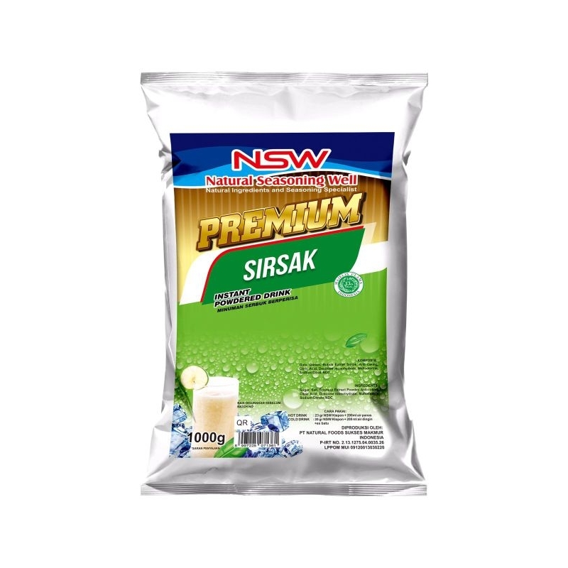 

(Premium) Powder Drink Rasa Sirsak