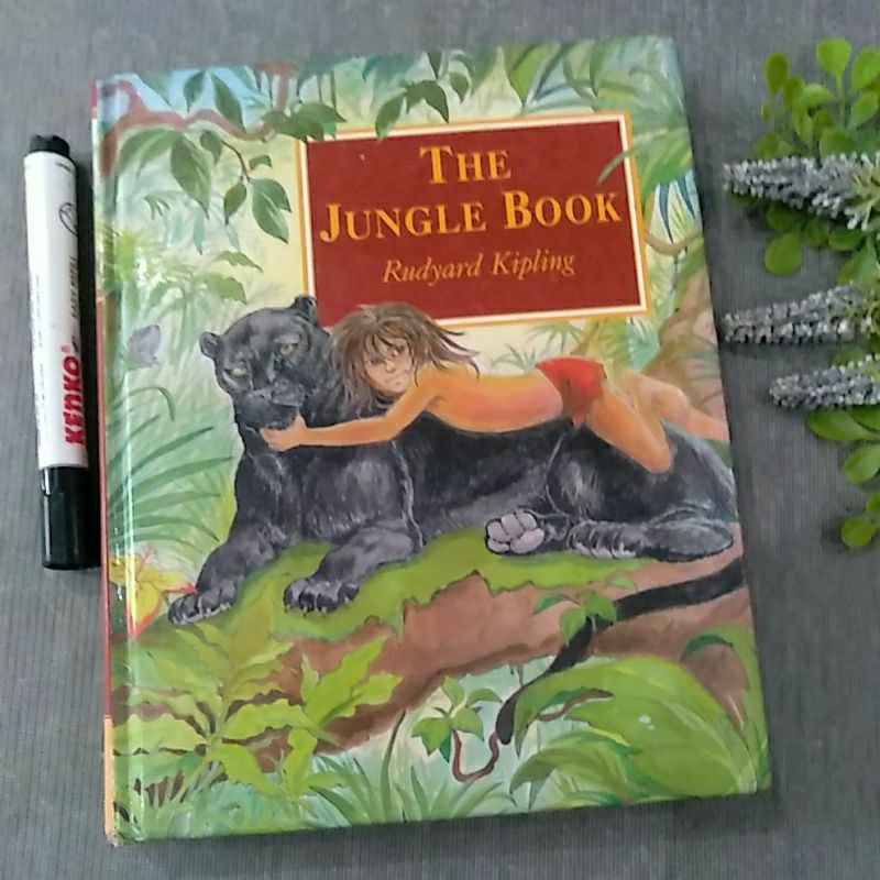 Buku cerita the jungle book preloved Rudyard kipling