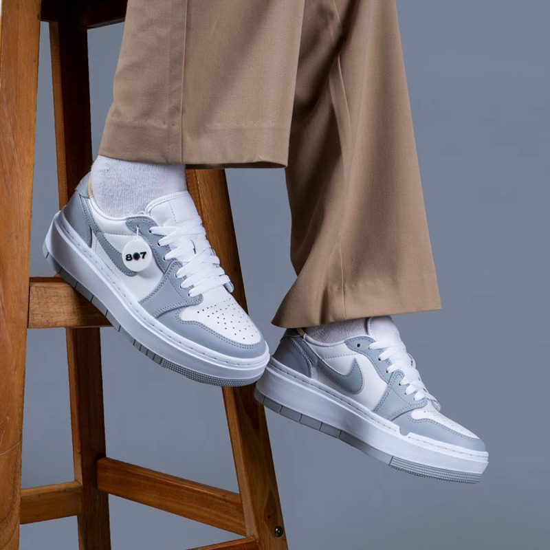 Air Jordan 1 Low Elevate Wolf Grey