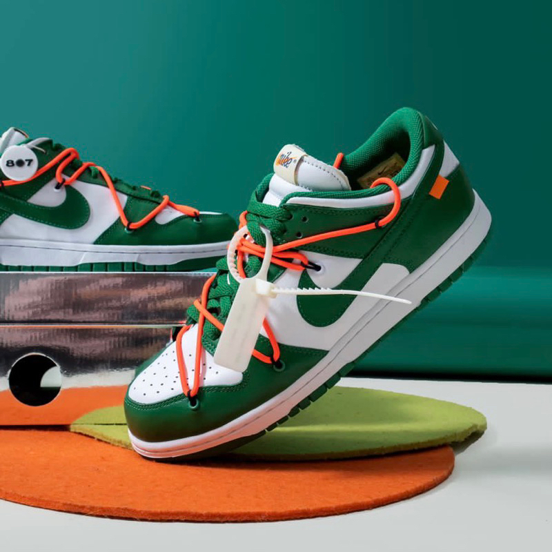 Dunk Low OW Pine Green