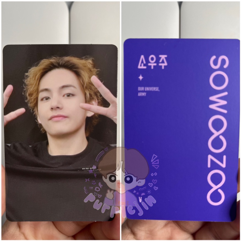 PC PHOTOCARD BTS OFFICIAL TAEHYUNG V SOWOOZOO BR BLURAY