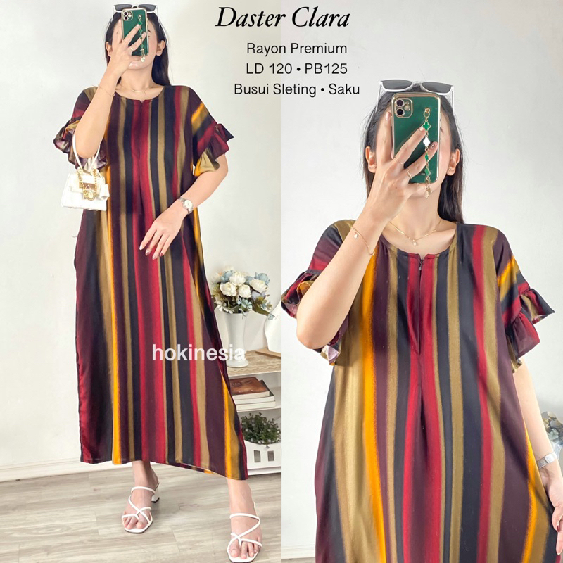 Daster LD 120 Panjang Busui Sematakaki LD / Daster Clara