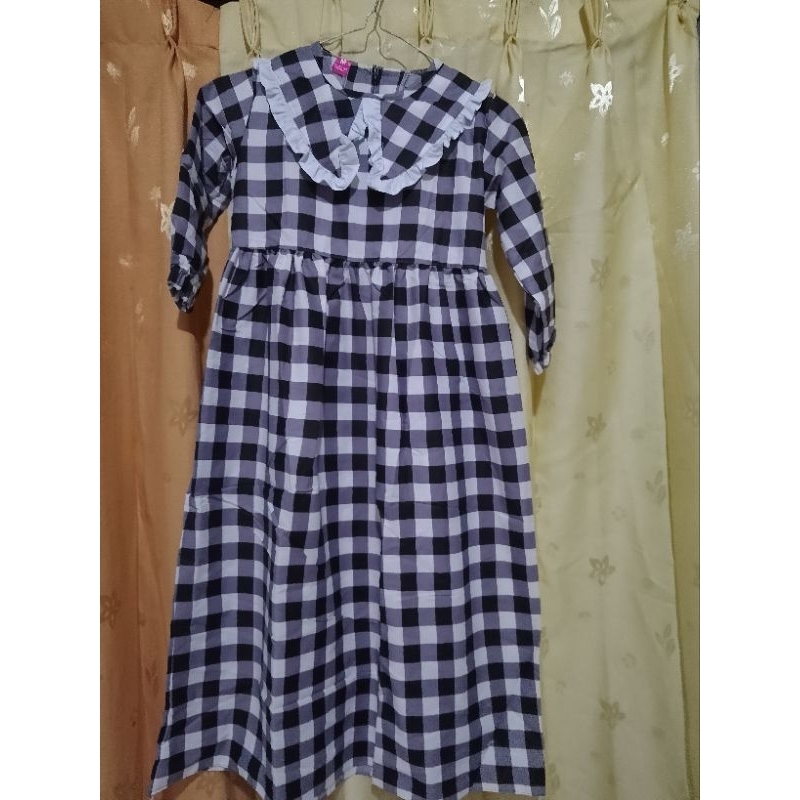 Gamis anak kotak2