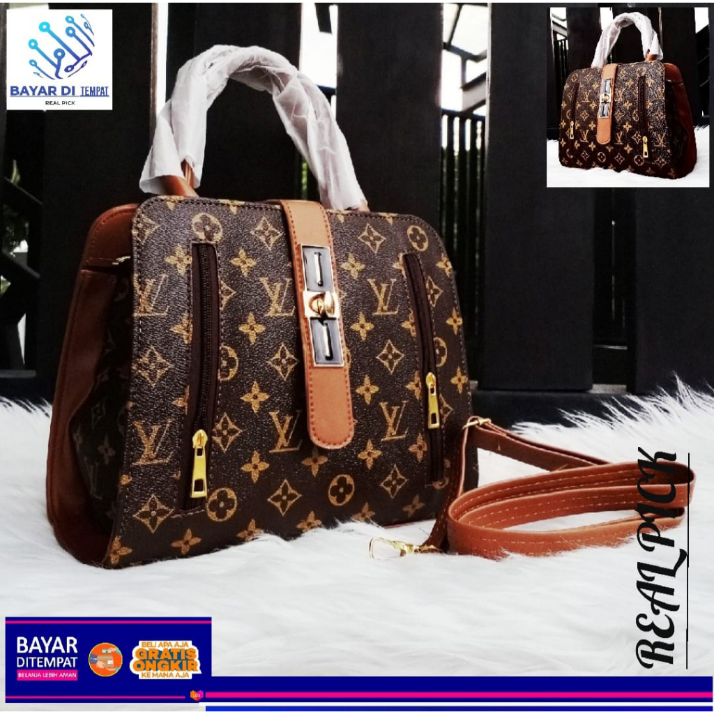 #IDH FASHION# Tas Selempang/tenteng Wanita - Deltamode - TAS PIRAMID Tas bahu tas selempang wanita TERMEWAH!!