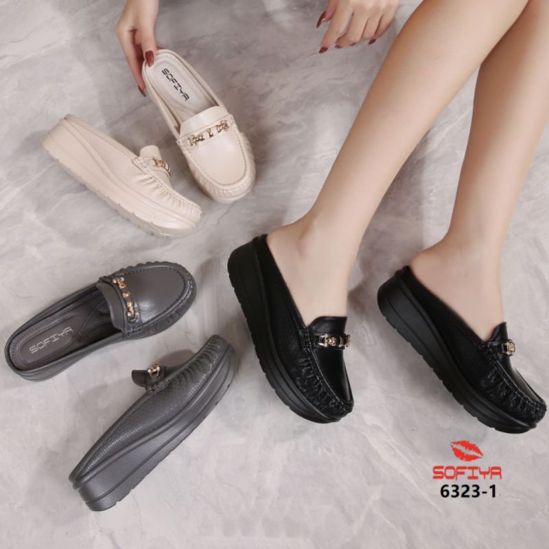 SANDAL SEPATU IMPORT WANITA SOFIYA 6323-1
