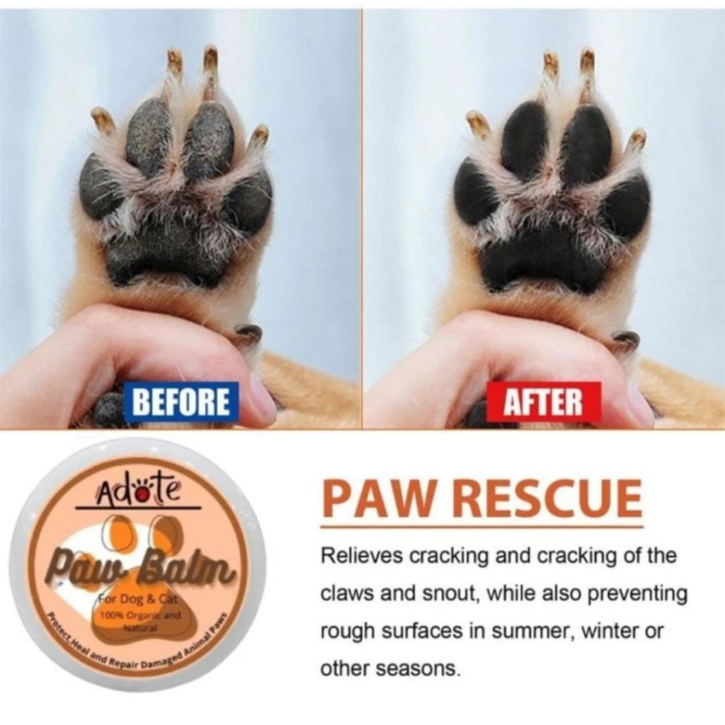PAW BALM for Cat &amp; Dog 5g ~ Krim Pelembab Telapak Kaki Kucing Anjing
