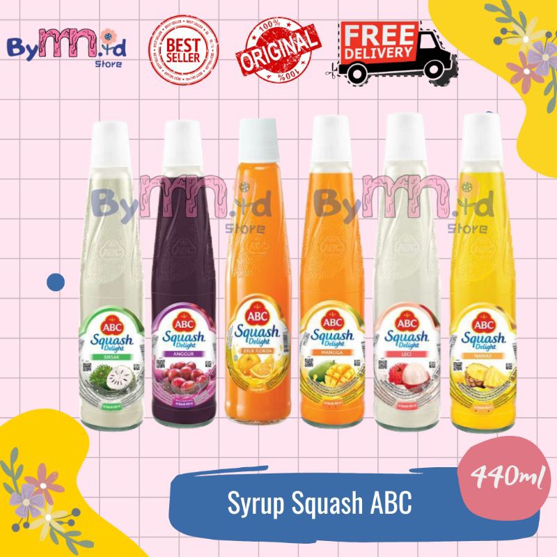 [EKSPEDISI] ByMN.id - SIRUP SQUASH ABC ANGGUR