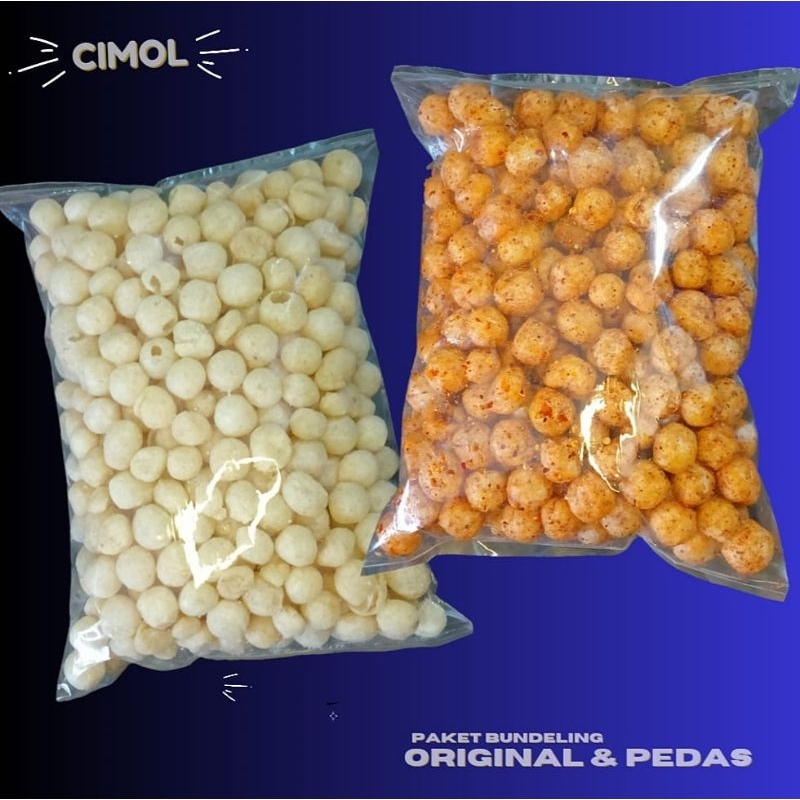

Cimol lewo pedas 500gr mix original 500gr