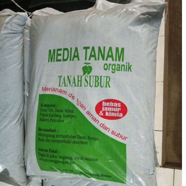 MEDIA TANAM ORGANIK TANAH SUBUR