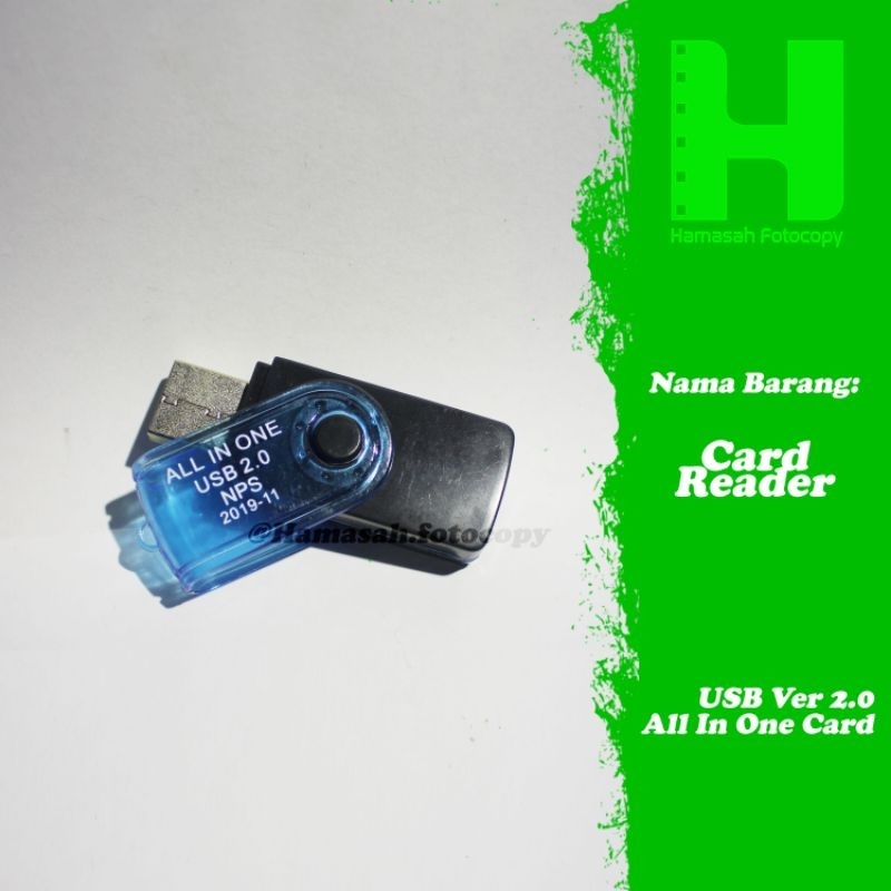Card Reader USB Ver 2.0 All in One