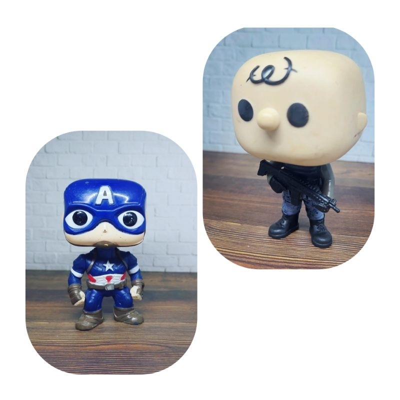 funko pop figure Hulk captain amerika, movies starship, star wars poe dameron, the flash happy meal 