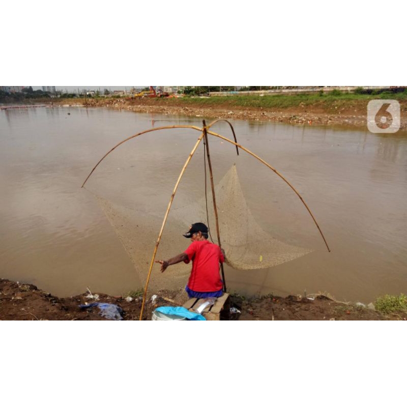 Jaring Anco jaring bronjong senar 3x3m