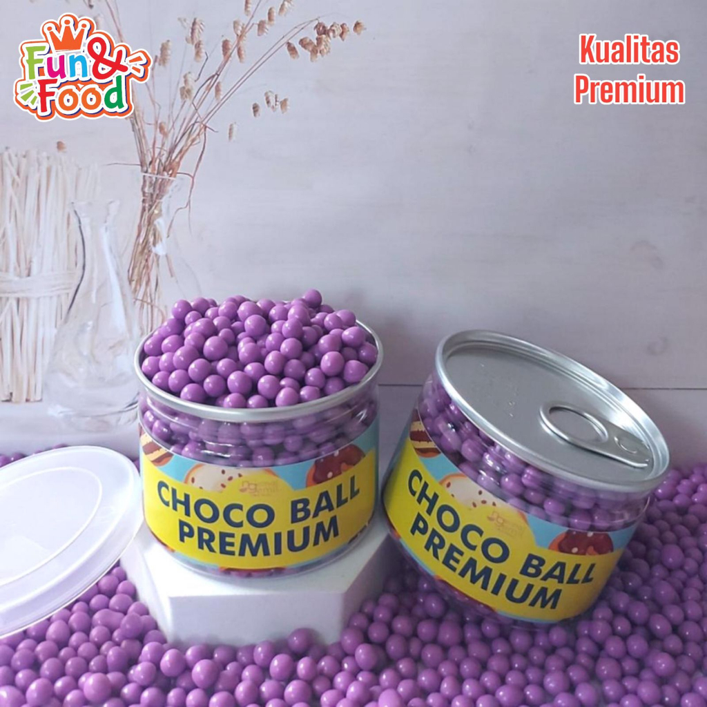 

Can Chocoball Purple Grape Sprinkle Bola Rasa Buah Topping Kue Donut Bolu Kualitas Premium