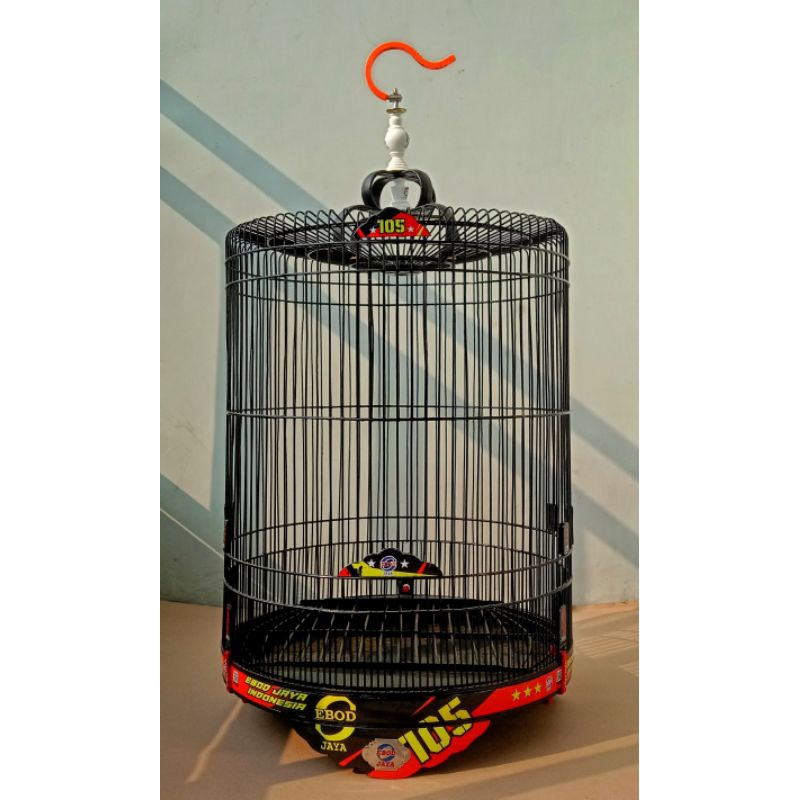 SANGKAR KANDANG MURAI EBOD BAMBU DECAL NO 2