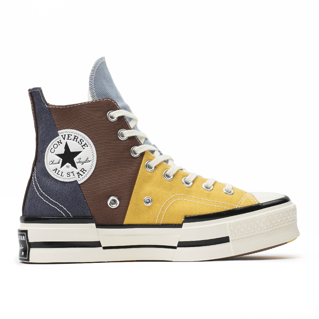 Converse Chuck 70 Plus Hi Squierrel Friend/Navy/Thriftshop Yellow