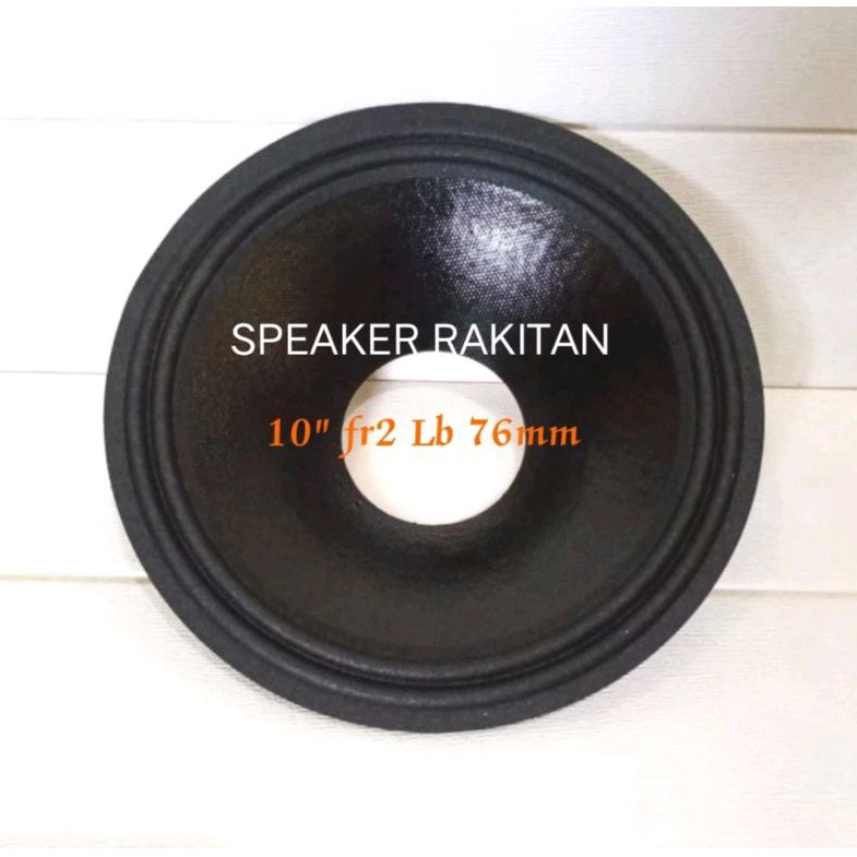 Daun Speaker 10 inch  Lubang 3 inch coating .2pcs