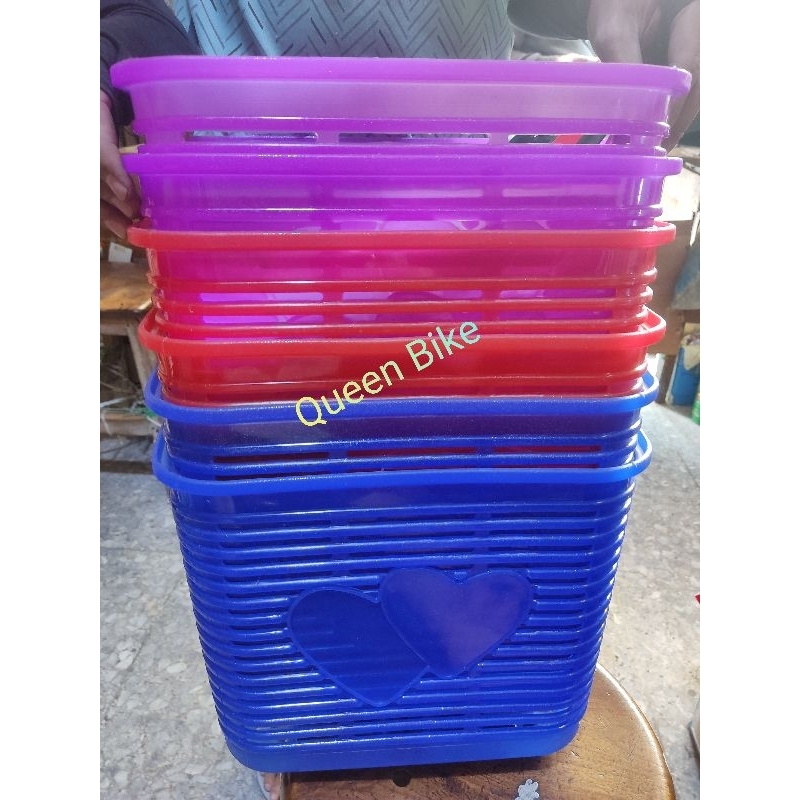 keranjang sepeda PVC plastik 20 24 26 warna CINTA
