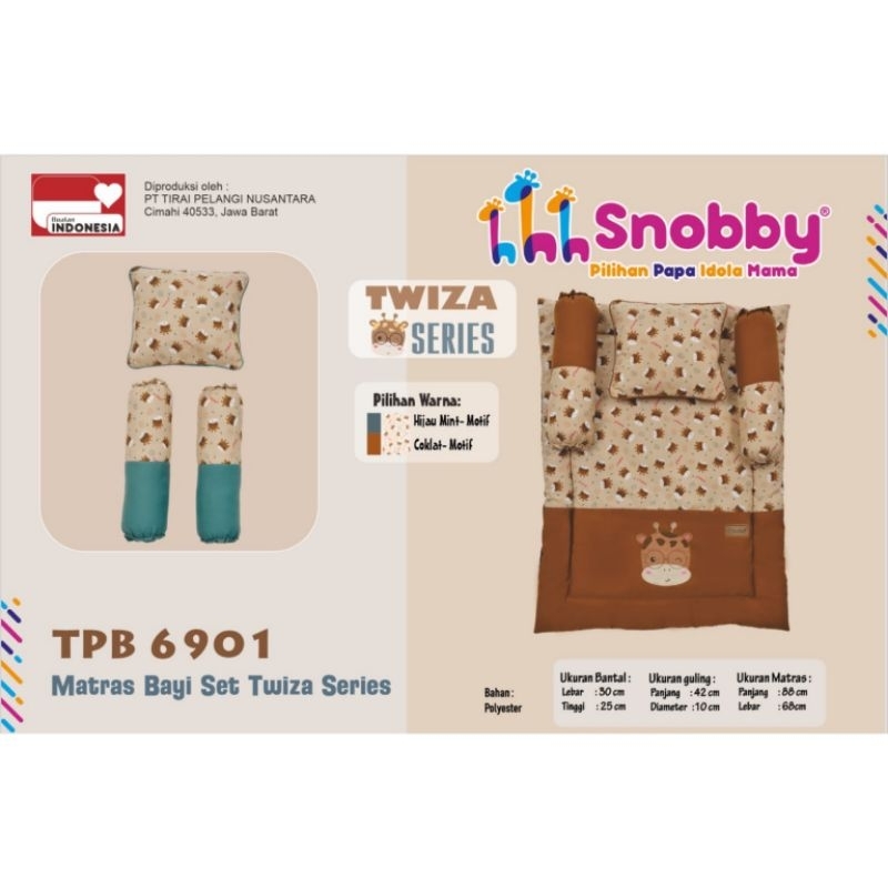 Snobby Baby Mattres Set Twiza Series - Matras Bayi