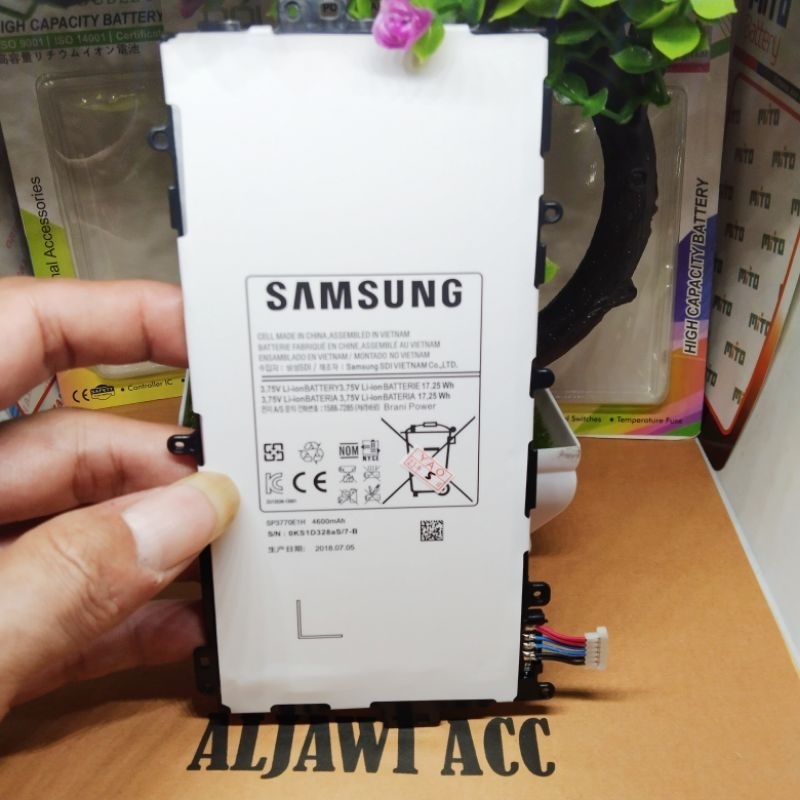 Baterai Batre Battery Samsung Note 8 N5100 SP3770E1H