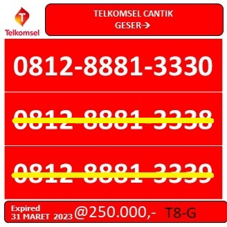 NOMOR CANTIK TELKOMSEL AGAK MAHAL