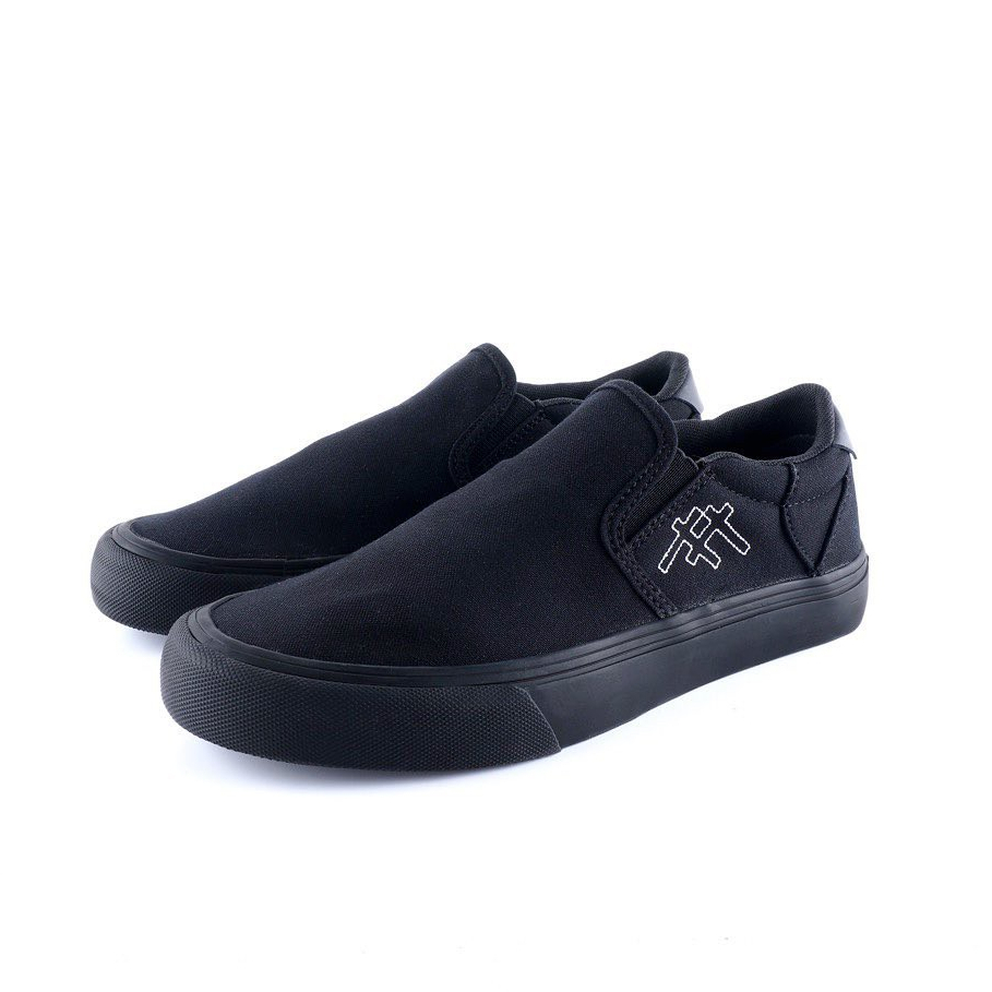 SEPATU MOOS OX FLIP FULL BLACK 100% ORIGINAL SEPATU SLOP BISA COD