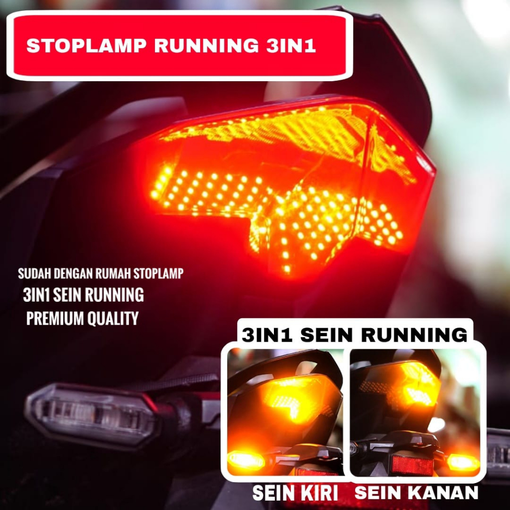 LAMPU STOP VARIO 125 VARIO 150 2018-2023 LED LAMPU BELAKANG VARIO 125 150 STOPLAMP VARIO LED NEW STOPLAMP RUNNING VARIO STOPLAMP VARIO PIRINGAN VARIO SPION VARIO TAMENG AIRBLADE HUGGER AIRBLADE PULLEY AIRBLADE KNALPOT CMS