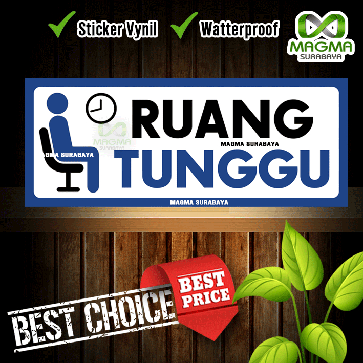 

Stiker Ruang Tunggu