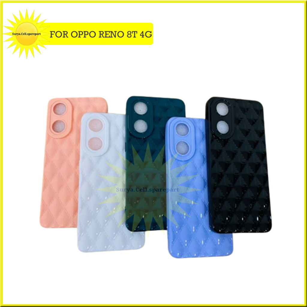 Case Model Ketupat Oppo Reno 8t 4g Reno 8t 5g A78 5g A58 5g A1 Pro