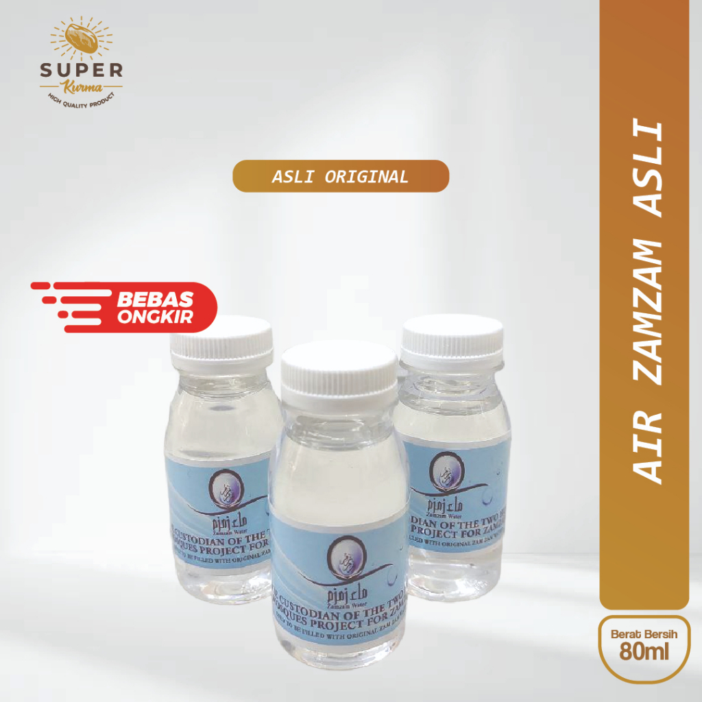 

Air Zam-Zam 80ml 100% Asli Original