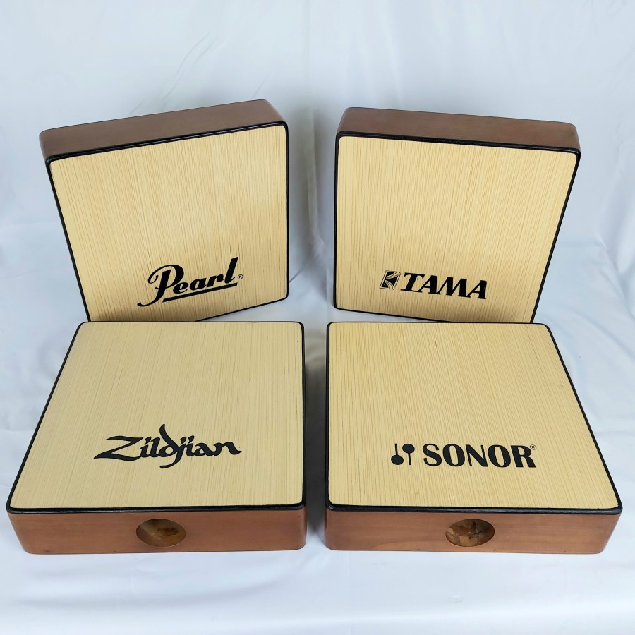 CAJON CAHON DRUMBOX TRAVEL SOLID MAHOGANY WOOD OVEN + SNARE - CAJON