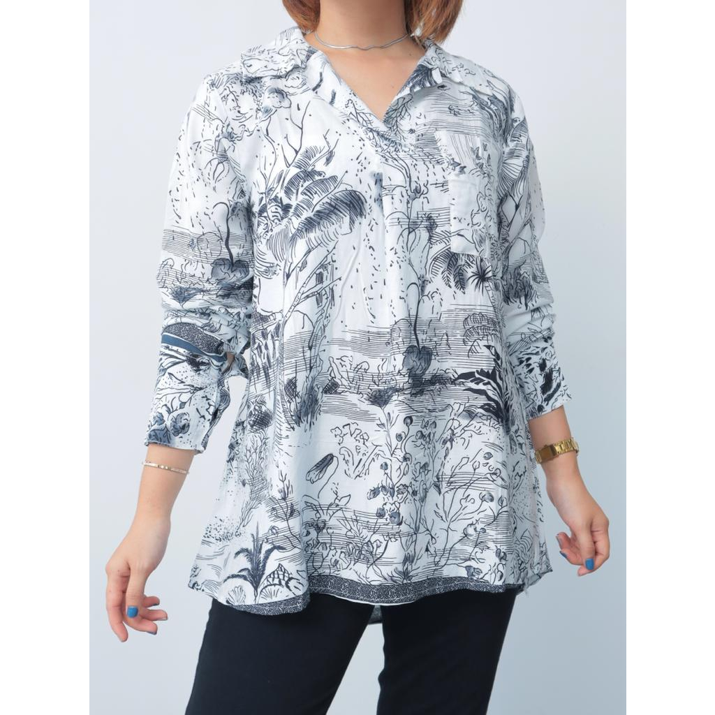 Kemeja Wanita Hoya Oversize - 2301.02.070