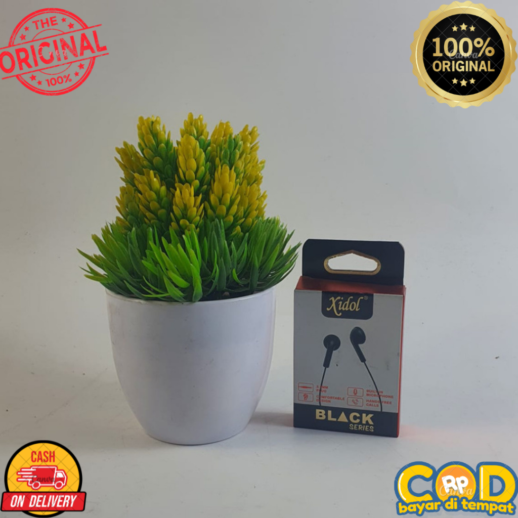 HEADSEAT HEADSET HETSET EARPHONE XIDOL BLACK SERIES