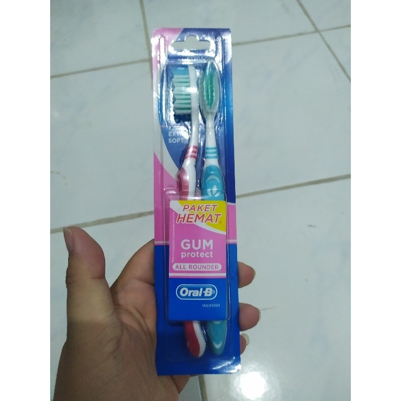 Oral B Toothbrush Gum Protect Extra Soft 2 pcs