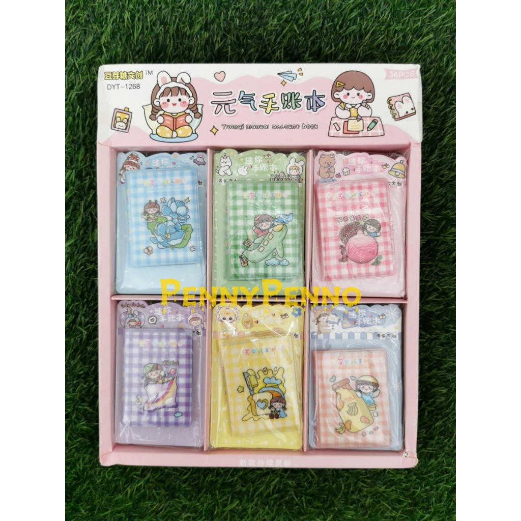 

Buku Memo Mini Model Kartun / Sticky Notes Uk. 7cm x 7cm (Bahan Plastik)