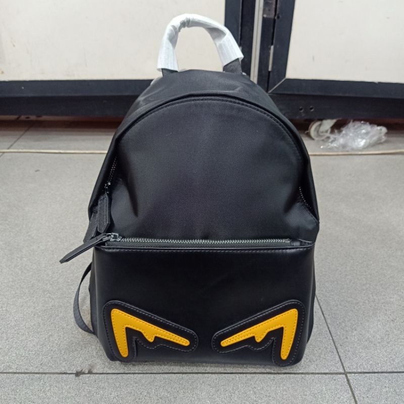 Tas Ransel Fendi Eyes Monster Mini Backpack Import