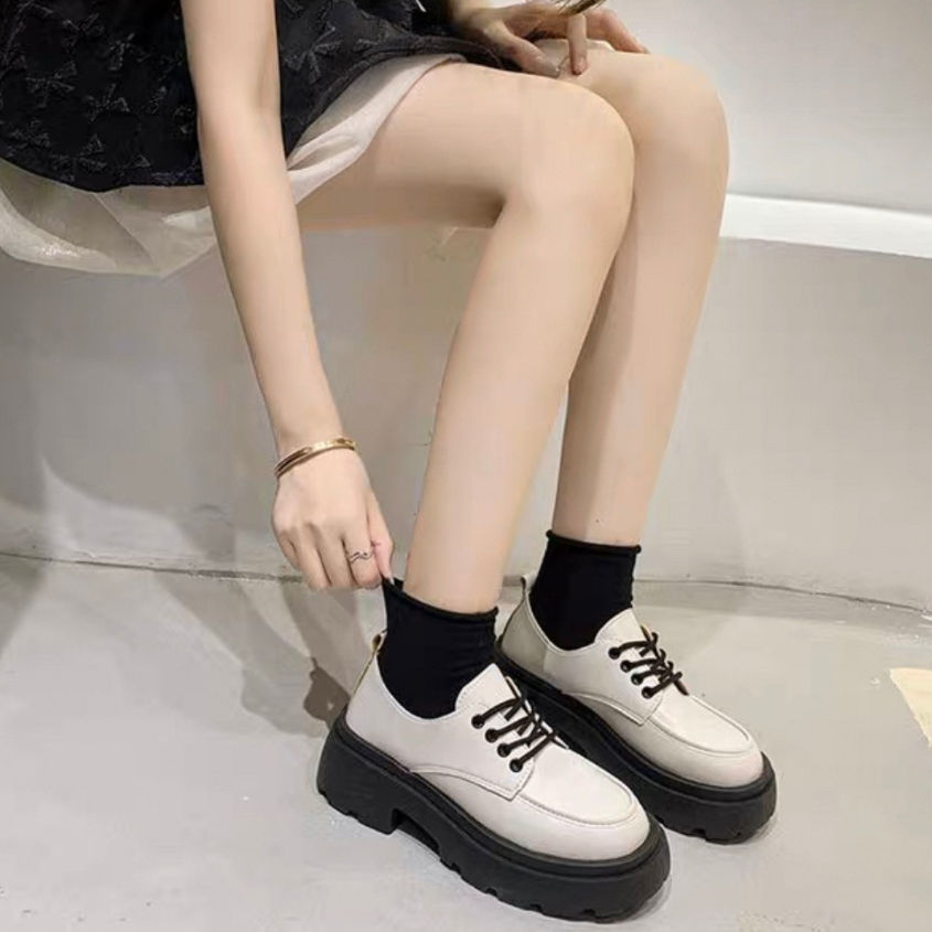 AVANCEID 1925 Sepatu Sneakers Boots Wanita Kerja Docmart Hitam Import