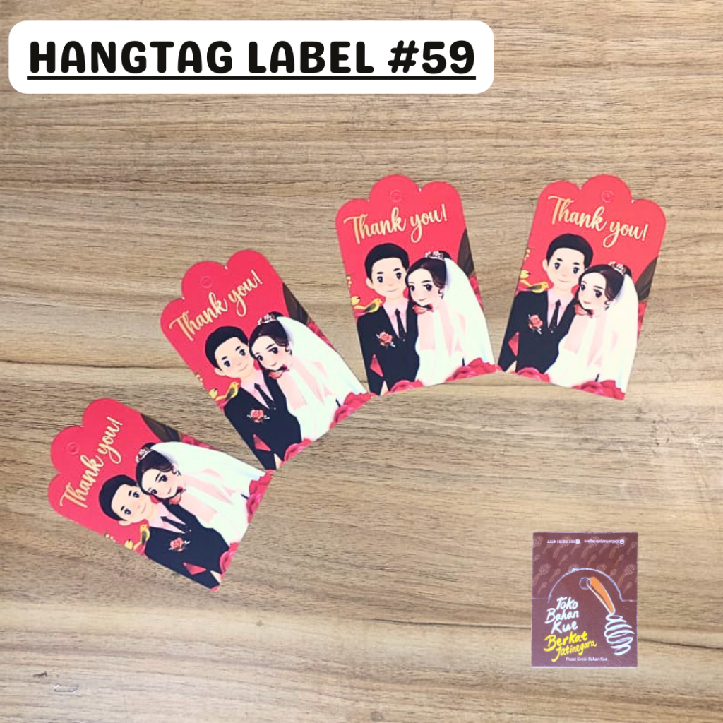 

HANGTAG LABEL #59 / HANGTAG LABEL ISI 10 PCS