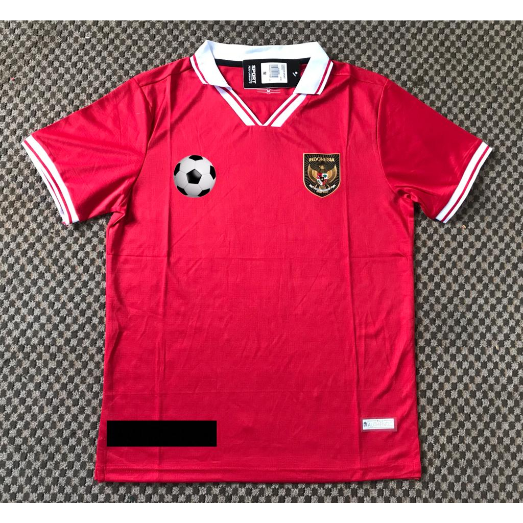 Setelan jersey bola timnas indonesia home 2022 - 2023 grade ori