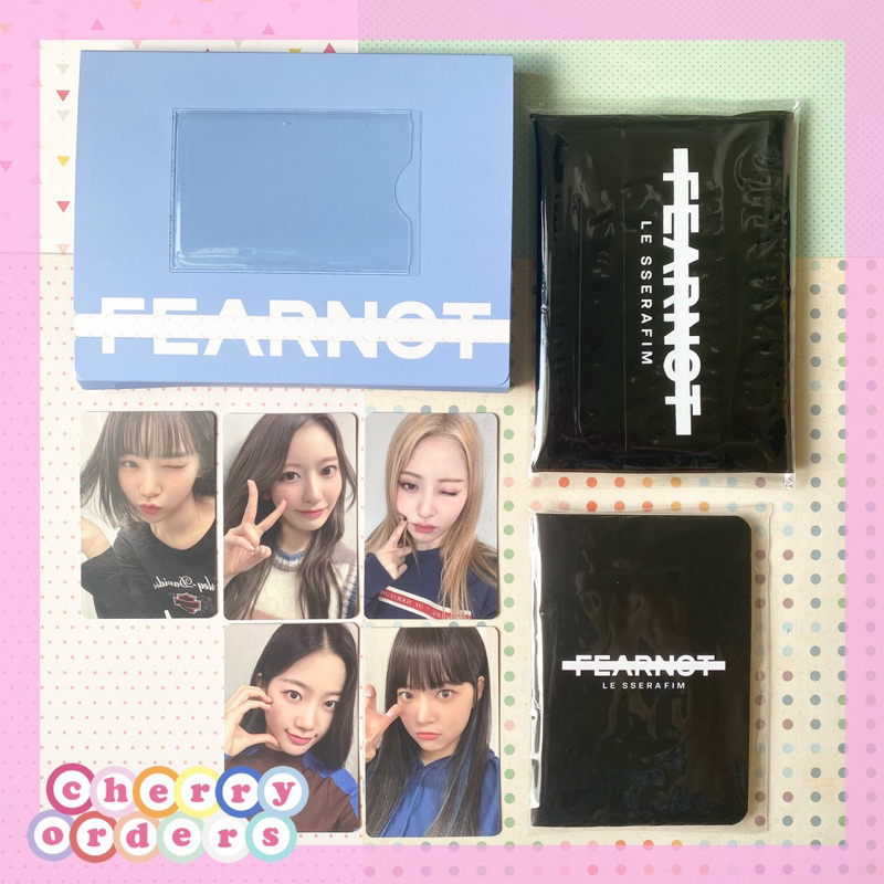 (SHARING) LE SSERAFIM : FEARNOT Official Fanclub Welcome Gift Chaewon Sakura Yunjin Kazuha Eunchae