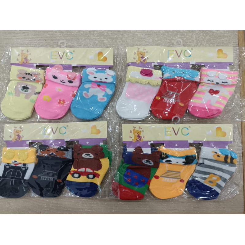 Kaos Kaki Bayi Set isi 3 pasang