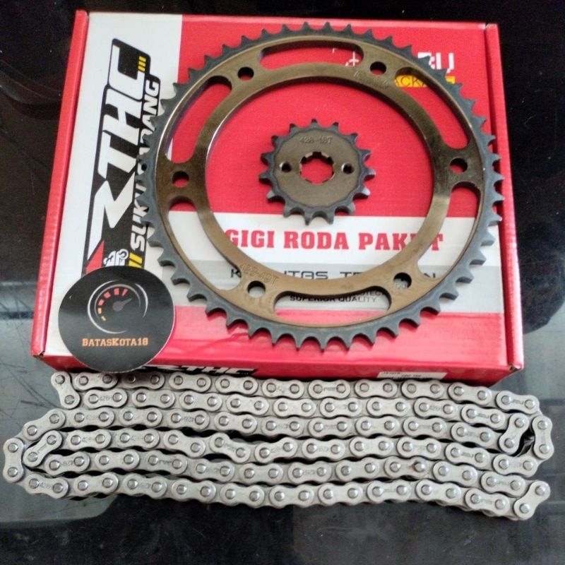 Gir set gear paket 15T-49T crf150 crf 150 l baja sepuhan rthc