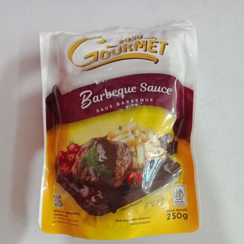 

EROU GOURMET barbeque sauce 250gr saus barbekue bbq