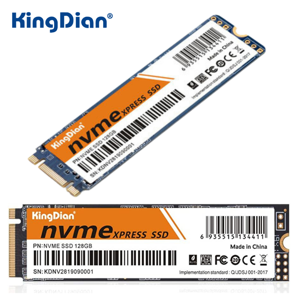 SSD Kingdian M2 128Gb Nvme SSD Laptop dan PC M2 NVMe