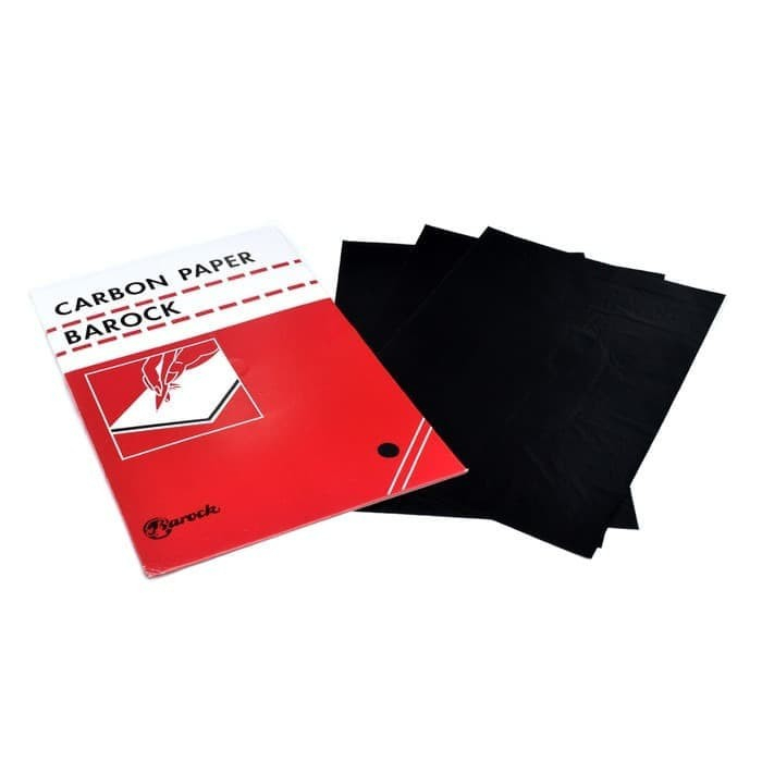 

Carbon Paper / Karbon Pola / Karbon Jahit - Merk Barock - Hitam kertas copy kertas