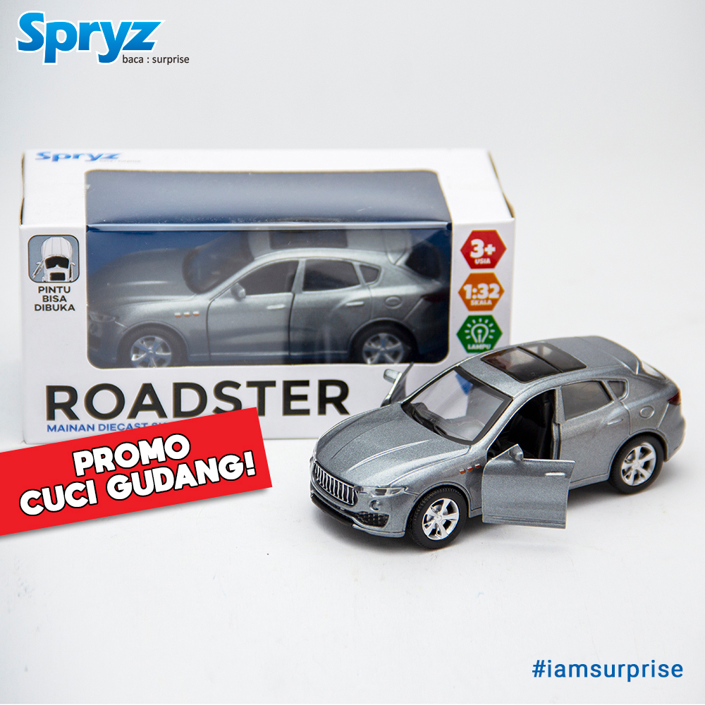 Spryz Roadster Diecast Mobil Skala 1:32 - Seri 2