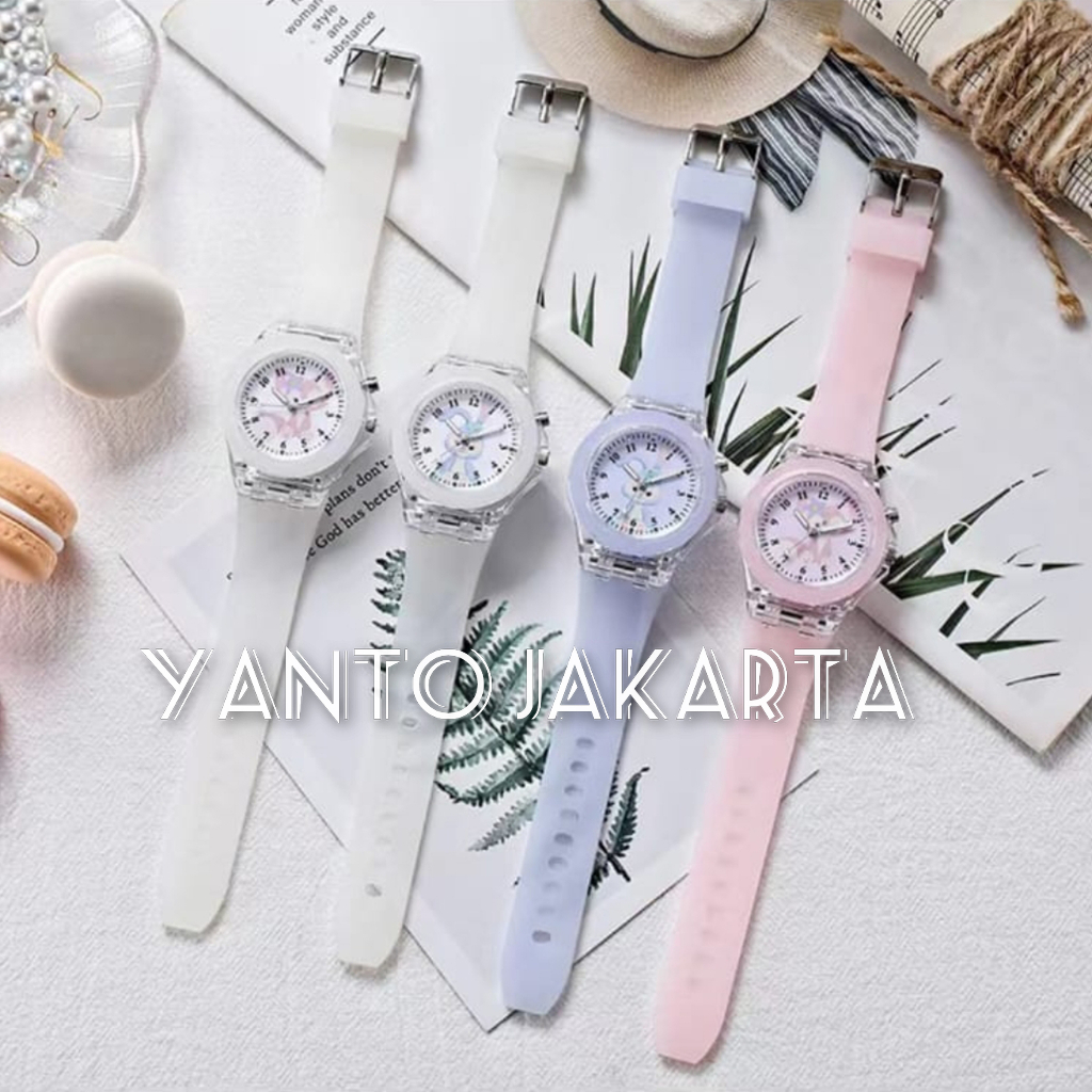 JAM TANGAN ANAK PEREMPUAN UNICORN BERCAHAYA