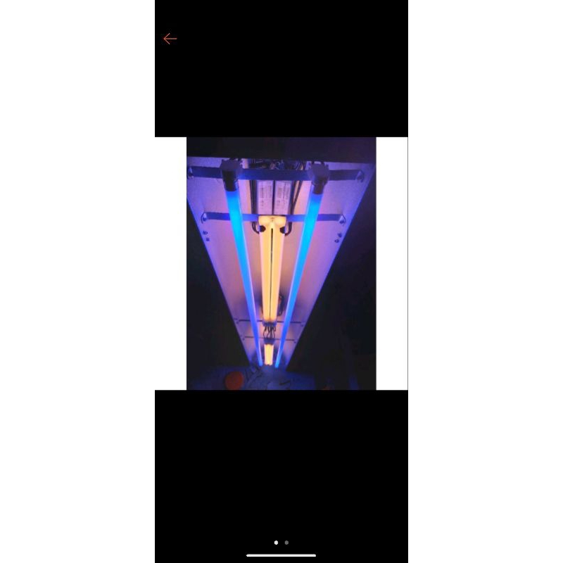 Lampu tanning 2 aquazonic 54w 2pll 36w P 120cm