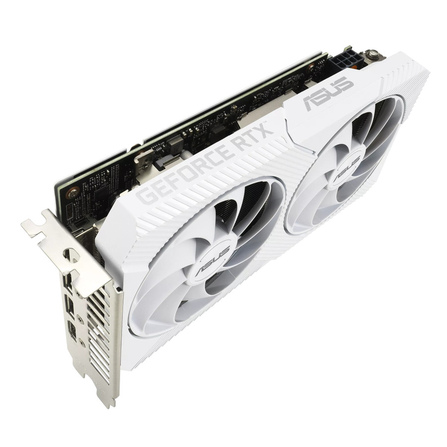 VGA ASUS Dual GeForce RTX 3060 White OC Edition 8GB GDDR6