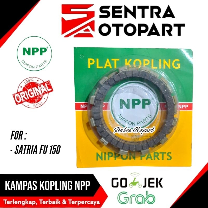 Kampas kopling plat kopling satria fu karbu injeksi npp